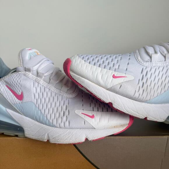 Nike Air Max 270 ‘Pinksicle Blue’ Kids Sneakers -SZ  7 Y- 8.5 W - Picture 7 of 16